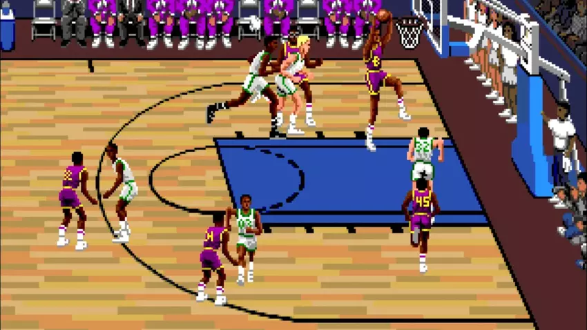 Een exemplaar van de PAL-versie van de NTSC Sega Genesis Lakers vs Celtics werd onlangs verkocht voor $10.000! 