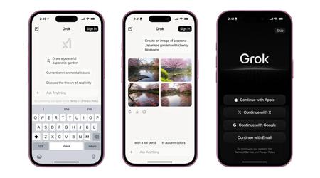 Elon Musks xAI Grok chatbot is nu beschikbaar als aparte gratis app