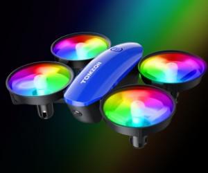 TOMZON veelkleurige drone voor kinderen