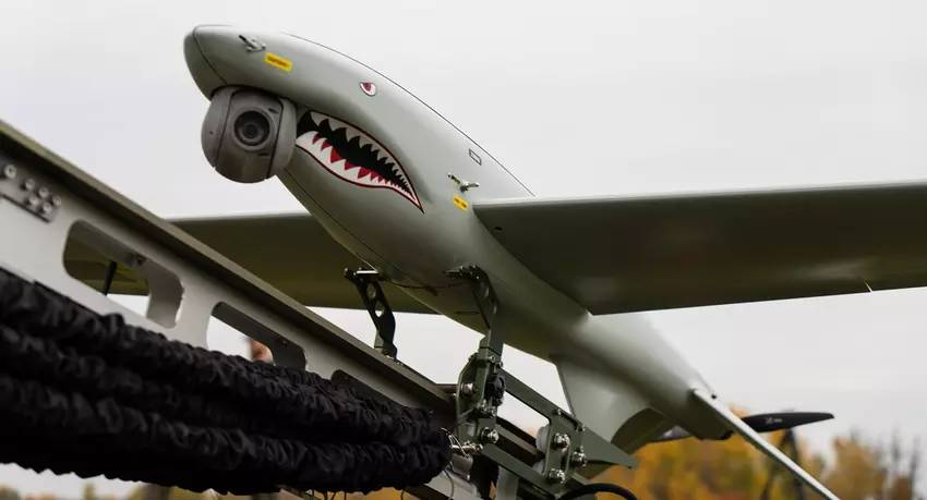 De SHARK drone hielp bij de vernietiging van lanceerinrichtingen, een radarstation en een transport- en laadvoertuig van het Russische Buk grond-luchtraketsysteem.