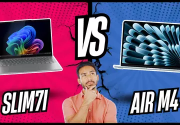 Lenovo Slim7i vs Apple MacBook Air ...