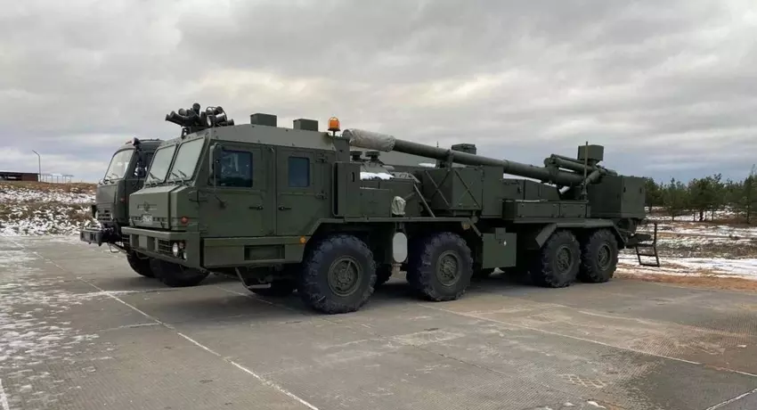 2S44 "Hyacinth-K" - zelfrijdend artilleriesysteem