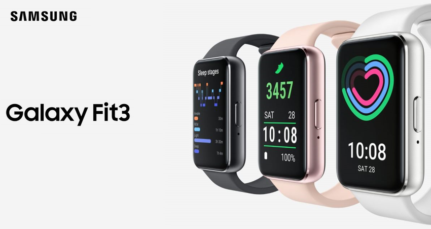 Het is nu officieel: Samsung heeft zijn nieuwe Galaxy Fit 3 fitnessarmband onthuld