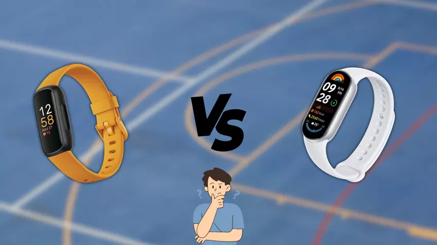 Fitbit Inspire 3 versus Xiaomi Smart Band 9
