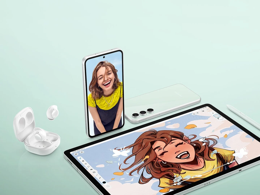 Samsung onthulde, zonder de presentatie af te wachten, de gehele Fan Edition line-up: de Galaxy Buds FE, Galaxy S23 FE en Galaxy Tab S9 FE.