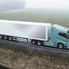 Landschap met Volvo FH Aero Electric trekker