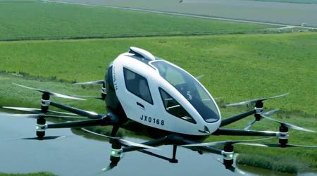 Chinese dronefabrikant EHang begint met de verkoop van vliegende taxi's 