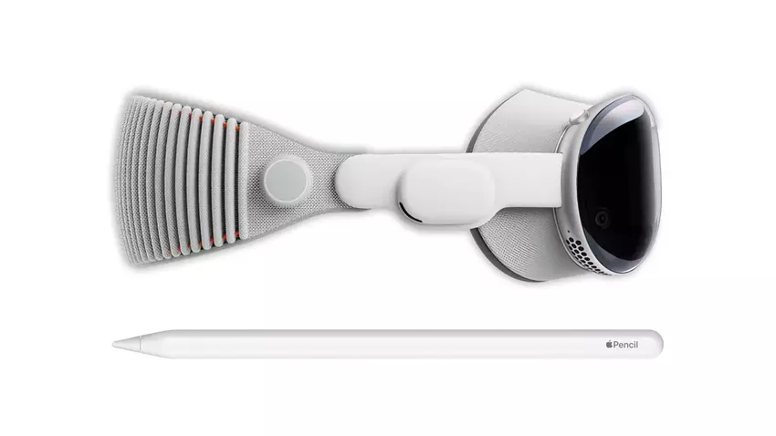 Apple test een nieuwe Pencil die zal werken met de Vision Pro