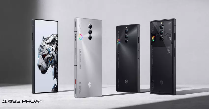 nubia Red Magic 8S Pro - overgeklokte Snapdragon 8 Gen 2, transparante cover en selfiecamera onder het scherm vanaf $555