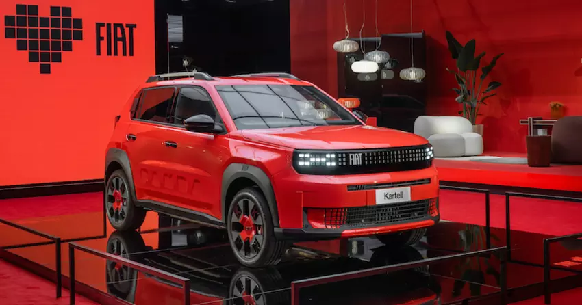 Fiat en Kartell hebben opnieuw krachten gebundeld om de meest stijlvolle Grande Panda tot nu toe te creëren