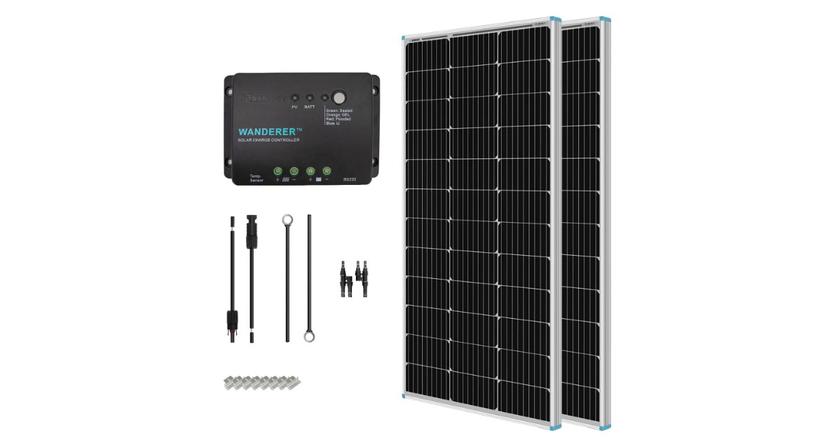 Renogy draagbaar zonnepaneel 200w