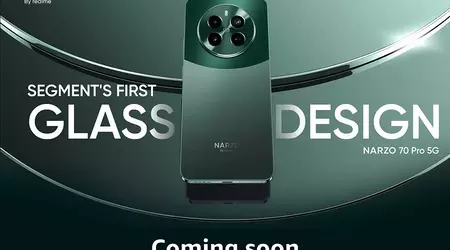 Zonder de presentatie af te wachten: realme heeft onthuld hoe de Narzo 70 Pro 5G eruit komt te zien