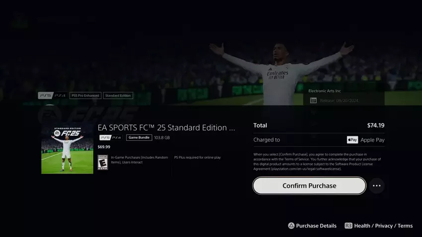 PlayStation 5 ondersteunt nu Apple Pay