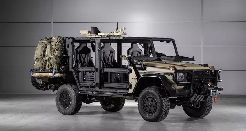 Duitsland en Nederland kopen tot 3.058 Rheinmetall Caracal gevechts-SUV's op basis van de Mercedes-Benz G-Klasse voor een bedrag van maximaal 1,9 miljard euro.
