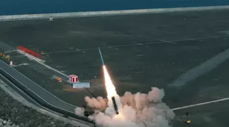 Turkije test met succes Tayfun ballistische raket, die nu 560 km kan vliegen