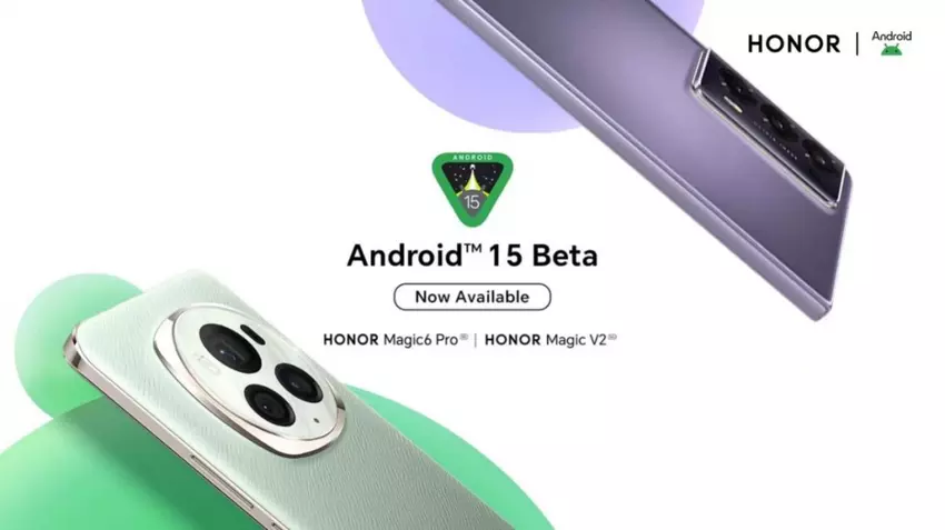 Honor lanceert Android 15-bètatests op Magic6 Pro en Magic V2