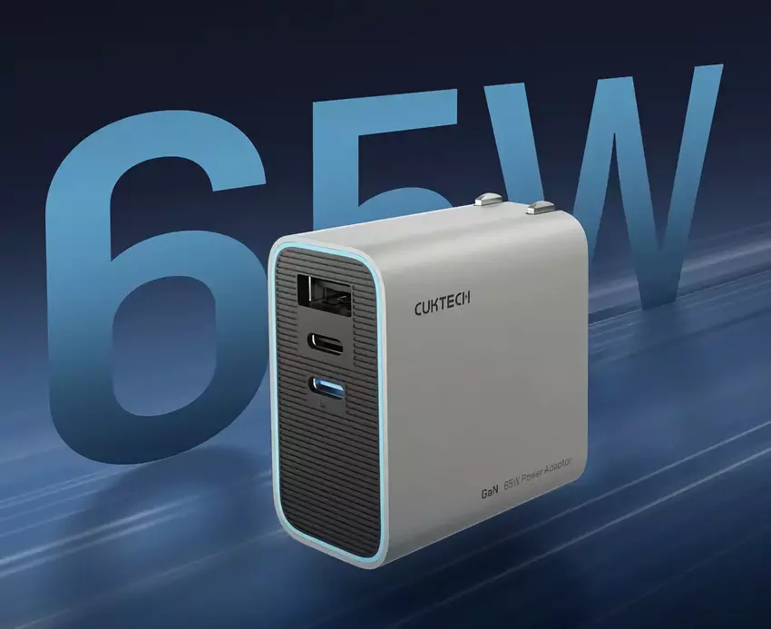 Xiaomi heeft een nieuwe Cuktech-lader geïntroduceerd met drie USB-poorten en 65W vermogen voor $ 13