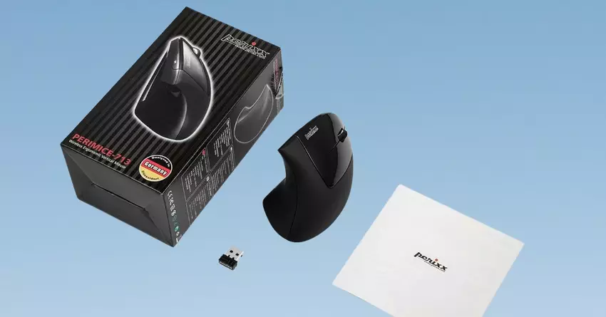 Perixx PERIMICE-713 ergonomische draadloze muis