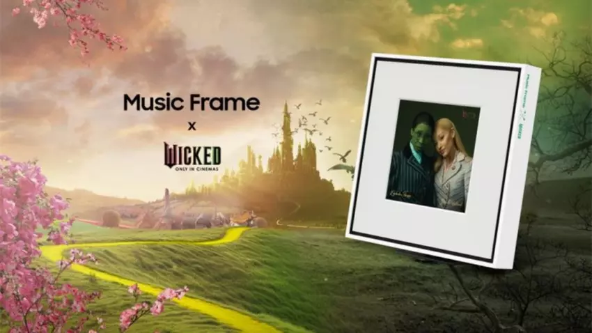 Samsung heeft een gelimiteerde editie van het Music Frame WICKED Edition audiocentrum onthuld in het Verenigd Koninkrijk.
