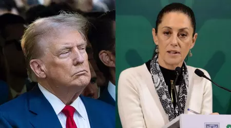 Geen "Golf van Amerika!" De Mexicaanse president Claudia Sheinbaum drong er bij Google op aan om de Golf van Mexico niet in strijd met de VN-conventie een andere naam te geven.