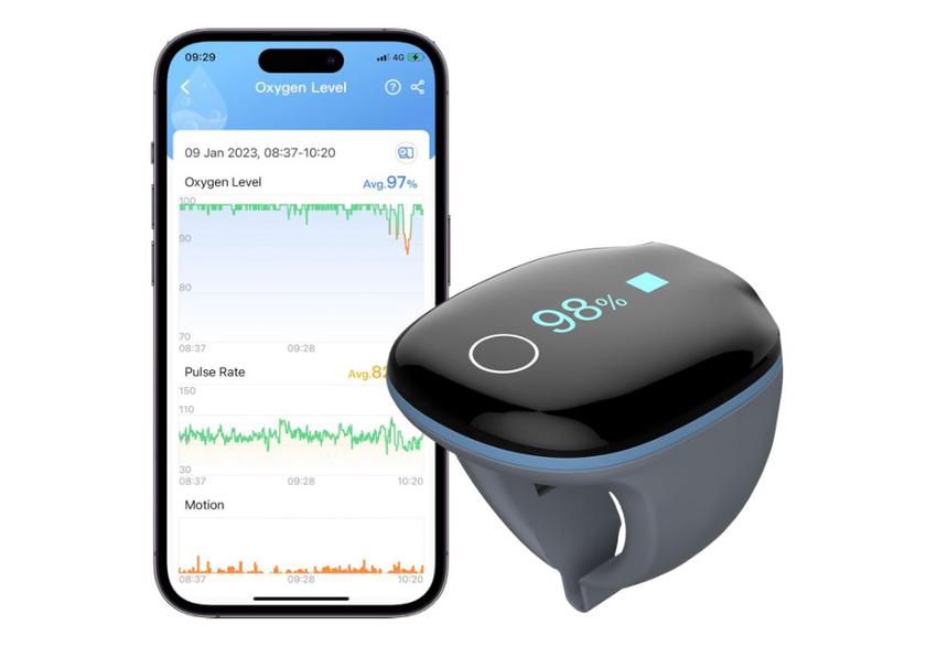 Wellue O2 gezondheidsmonitoring ring