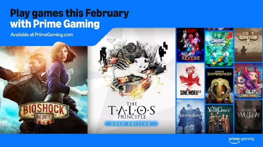 Abonnees van Amazon Prime Gaming krijgen in februari 20 games aangeboden, waaronder BioShock Infinite, Wolfenstein: Youngblood en Deus Ex: Human Revolution