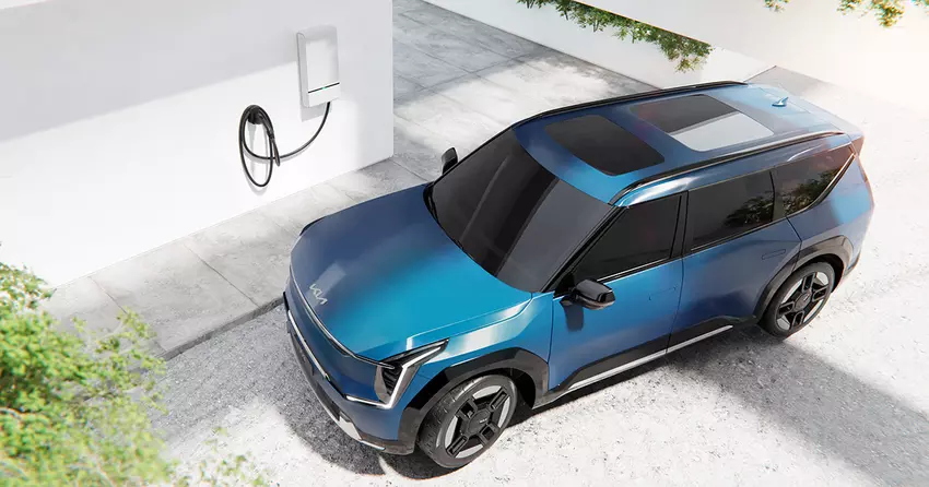 Vehicle-to-Home functie op komst naar de Kia EV9: je kunt een heel huis aansluiten