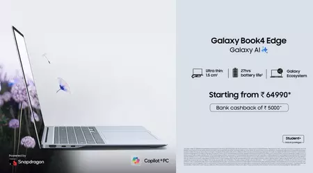 Samsung Galaxy Book4 Edge met Snapdragon X-processor komt naar India