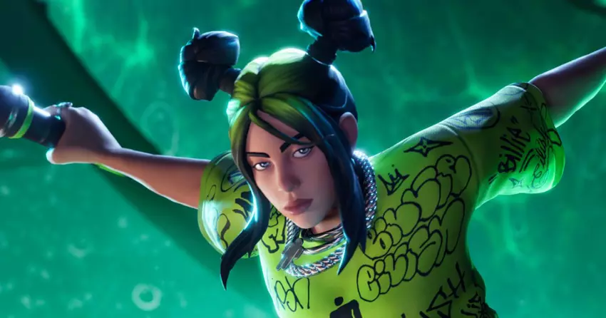 Tweevoudig Oscarwinnares Billie Eilish verschijnt op Fortnite Festival