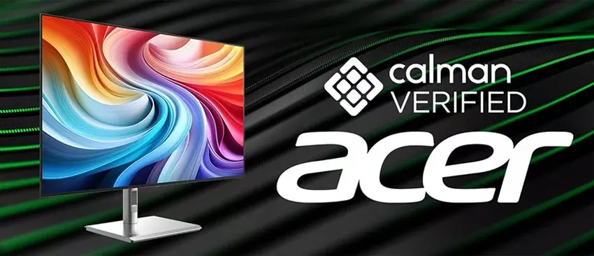 Acer maakt zich op voor de lancering van de PE320QK X-monitor met Calman Verified-certificering en OLED-paneel