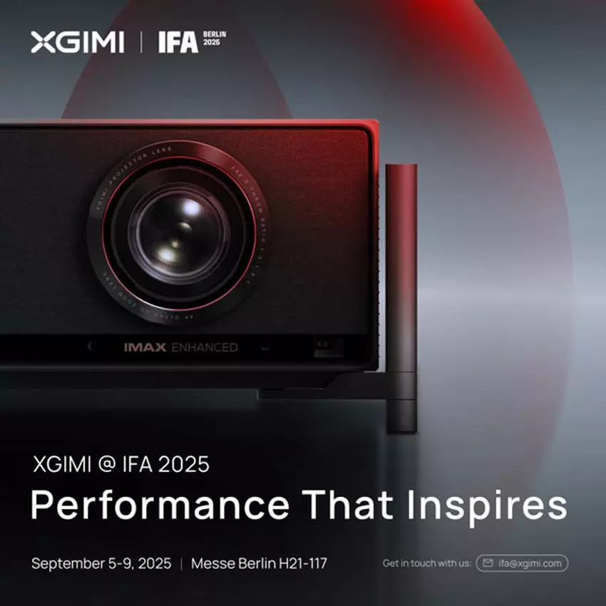 XGIMI teaser voor het ShowStoppers @ IFA2025 evenement
