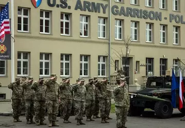 De VS zal een permanente militaire ...