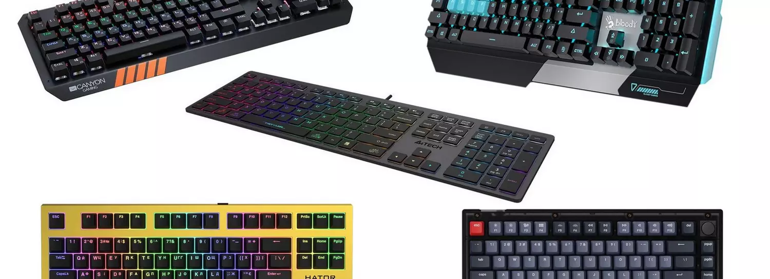 Top 5 comfortabele toetsenborden voor de gamer: mechaniek, optiek of schaar?