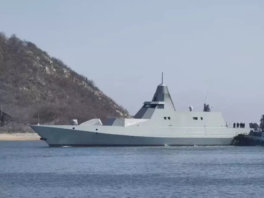 China test mysterieus stealth korvet met 16 raketten aan boord