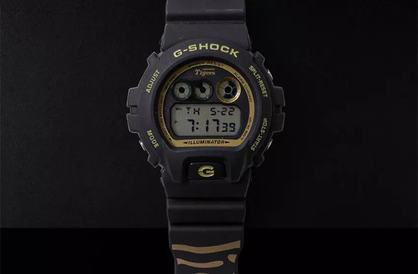 Casio presenteert een beperkte editie G-Shock horloge ter ere van de 90ste verjaardag van het Hanshin Tigers honkbalteam