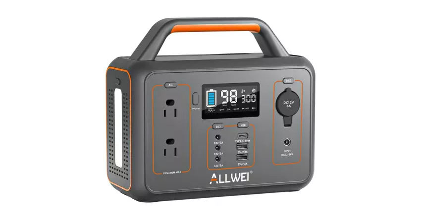 ALLWEI draagbare accu station 300 watt