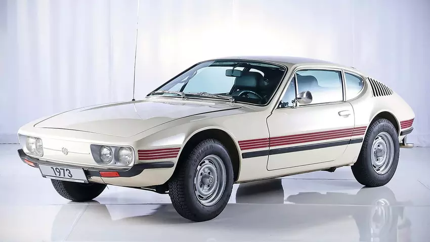 VW SP2 (1974) - Retro-futuristische sportauto van Volkswagen