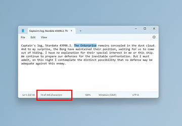 De standaard Kladblok-toepassing in Windows 11 ...