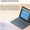 Surface Pro 12 miniatuur met toetsenbord