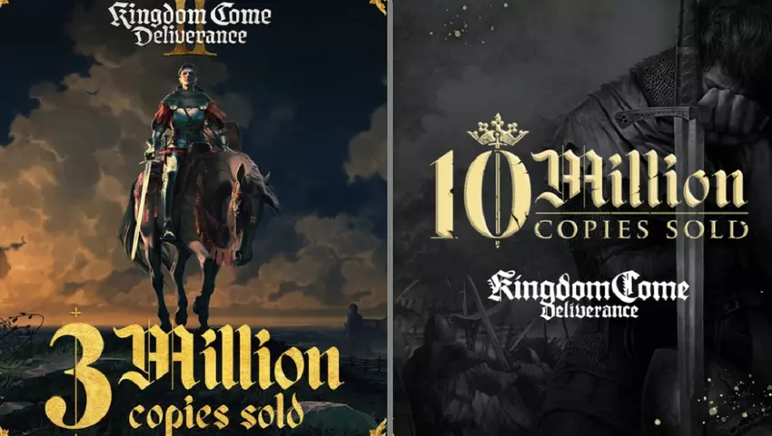 Geweldige verkoop van geweldige games: de auteurs van Kingdom Come: Deliverance deelden het aantal verkochte exemplaren van beide delen van de serie
