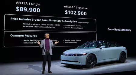De prijs van de Sony Honda Afeela 1 elektrische auto is $89.900. Online reserveren is mogelijk in Californië