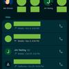 Een afbeelding van de nieuwe Google Phone interface