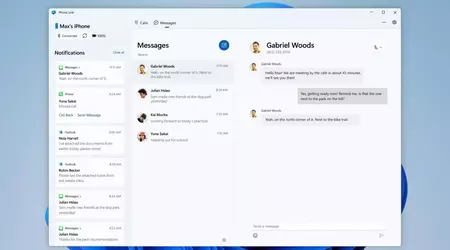 Microsoft is begonnen met het uitrollen van een update voor Phone Link die ondersteuning toevoegt voor iOS-apparaten