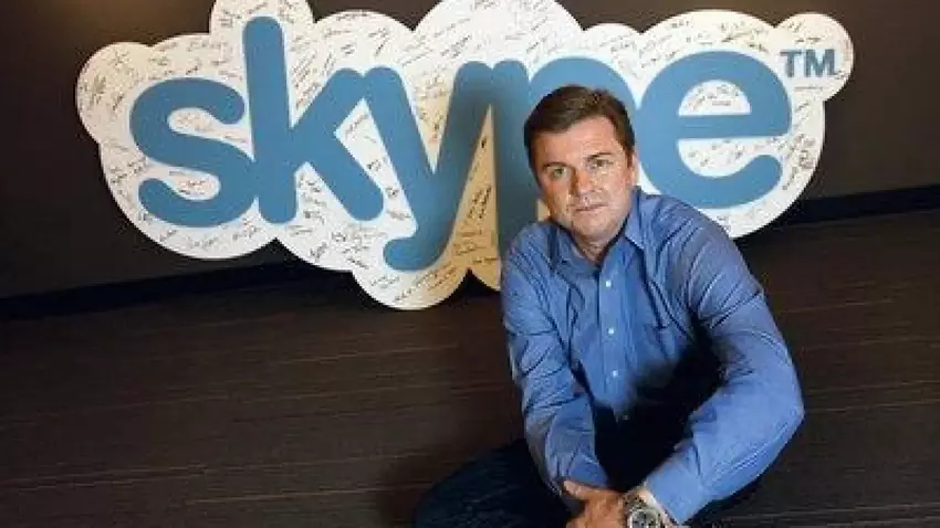 Tony Bates, CEO van Skype in 2010. Illustratie: eastbaytimes.com