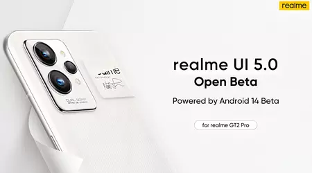 De realme GT 2 Pro heeft de Android 14 beta met realme UI 5.0 shell ontvangen.