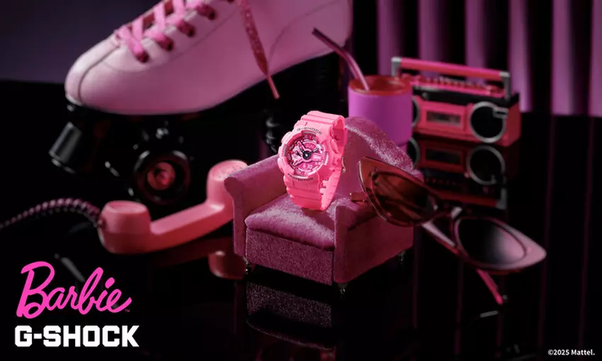 Casio's limited edition G-Shock GMA-S110BE-4A is nu verkrijgbaar in de VS: een horloge met Barbie-inspiratie