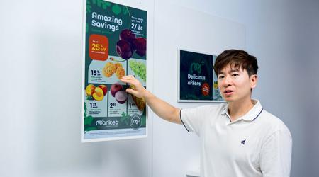 Samsung Color E-Paper: een display dat eruitziet als papier en zonder stroomaansluiting werkt