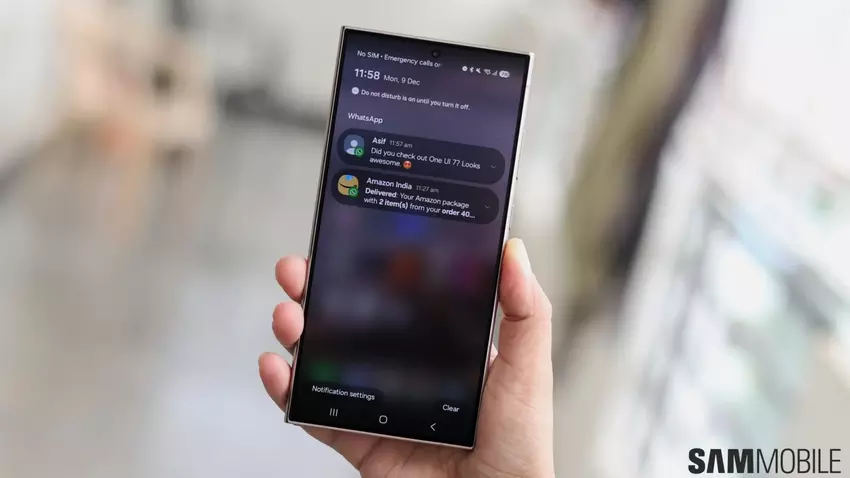 Samsung smartphone-gebruikers kunnen meldingen filteren in One UI 7.0