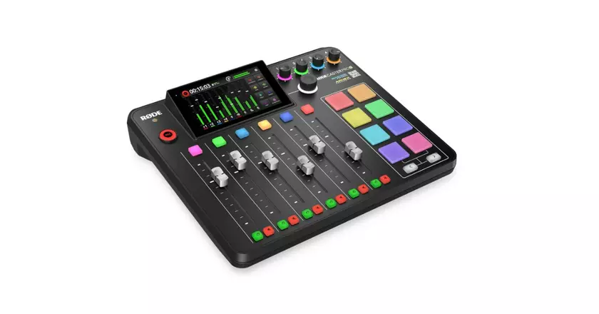 Rode podcast mixing console