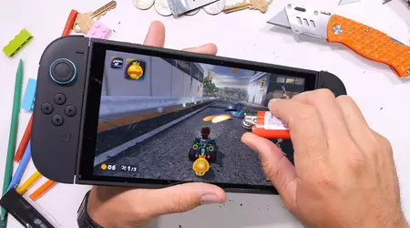 Een scalpel, een aansteker en sterke handen breekten de Nintendo Switch 2 niet: blogger JerryRigEverything testte de nieuwe console op duurzaamheid